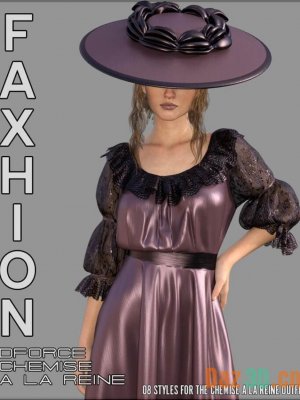 Faxhion – Chemise a la Reine-女式衬衫