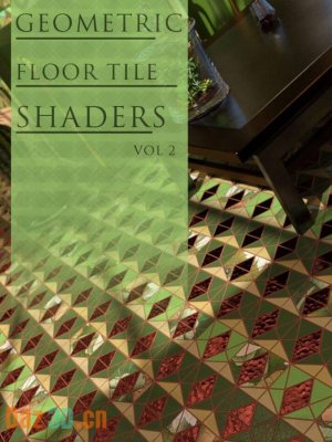 Geometric Tile Iray Shaders Vol 2-几何平铺着色器第2卷