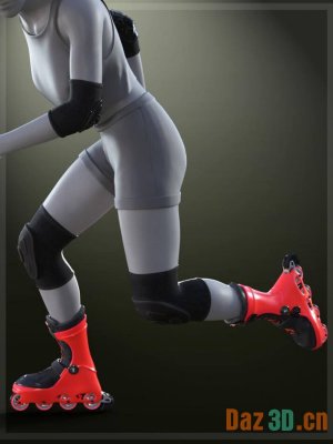 Roller Blade for Genesis 8 and 8.1 Females-创世纪8和81女性的滚轴刀片