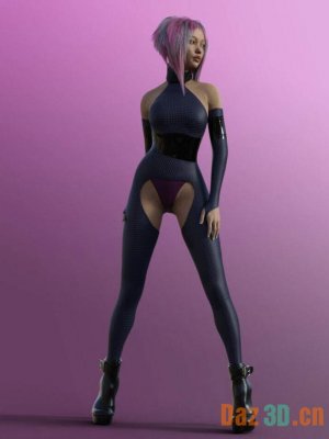 Soo A Outfit for Genesis 8.1 Females-《创世纪81》女性的装备