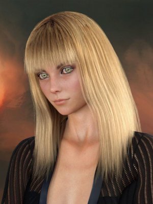 Hoku Hair for Genesis 8 and 8.1-创世纪8和81的头发