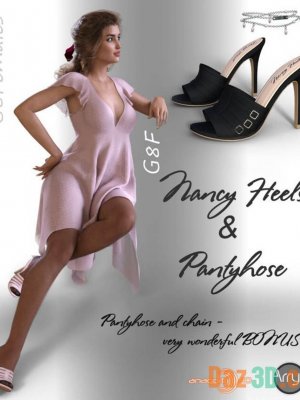 Nancy Heels and Pantyhose G8F-高跟鞋和连裤袜8