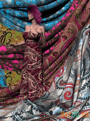 Paisley Fashion Fabric Merchant Resource-佩斯利时装面料商家资源