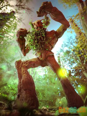 Tree Giant HD for Genesis 8.1 Males-树巨人为创世纪81雄性