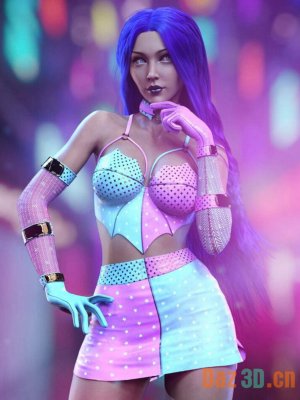 dForce Taranis Outfit and Body Shape for Genesis 8 and 8.1 Females-创世记8和81女性的装备和体型