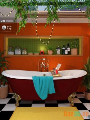 Boho Cottage The Bathroom-波西米亚小屋浴室