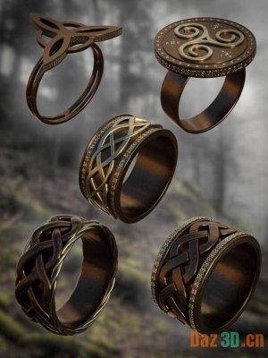 Celtic Rings for Genesis 8 and 9-创世纪第8章和第9章的凯尔特戒指