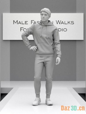 Fashion Walks for Genesis 8 and 8.1 Males-创世纪8和81男性的时尚漫步