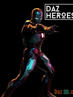Ironman for Genesis 8 Male Daz3D-创世纪8铁人男3