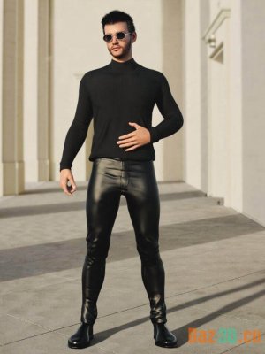 M Fashion Casual Outfit V1 for Genesis 8 and 8.1 Male Bundle-时尚休闲装1为创世纪8和81男性捆绑