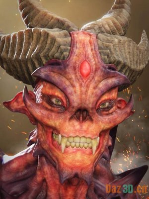 Ruthless Demon HD for Genesis 8.1 Male-无情恶魔为创世纪81男