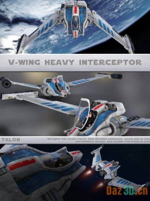 TALON V-Wing Interceptor-“魔爪”型翼截击机