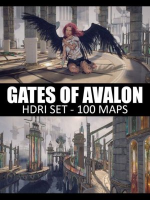 100 HDRIs Gates of Avalon-阿瓦隆的100个门