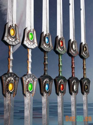 Aquarius Weapons Collection Double Dagger-水瓶座武器收集双匕首
