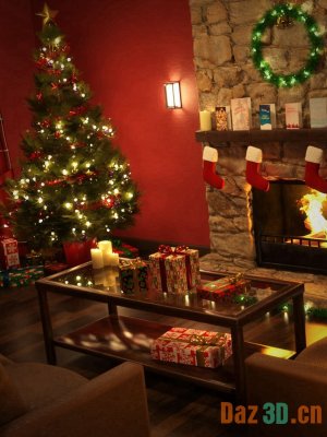Cozy Christmas Lounge-舒适的圣诞休息室
