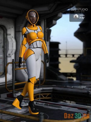 Epsilon Bodysuit for Genesis 3 Female(s)-紧身衣为创世纪3女性