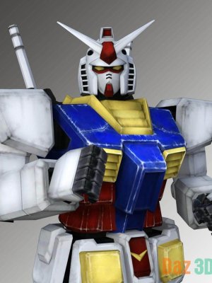 Gundam RX 78-2 For DazStudio (Standalone)-高达782为（独立）
