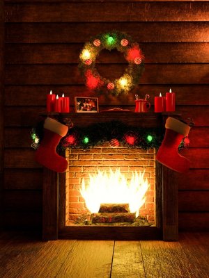M3D Christmas Fireplace-3圣诞壁炉