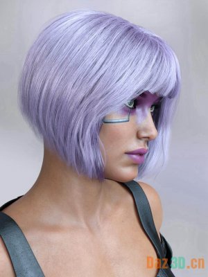 MRL dForce Casual Bob Hair for Genesis 8 and 8.1 Female-创世纪8和81女性的休闲波波头