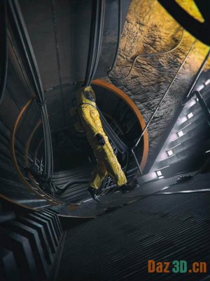Sci-fi Underground Tunnel-科幻地下隧道