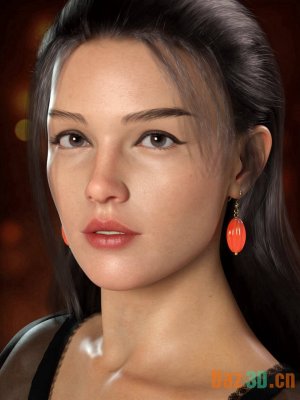 Small Earrings for Genesis 8 Female and Genesis 9-创世纪8女性和创世纪9的小耳环