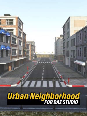 Urban Neighborhood for DS Iray-的城市社区
