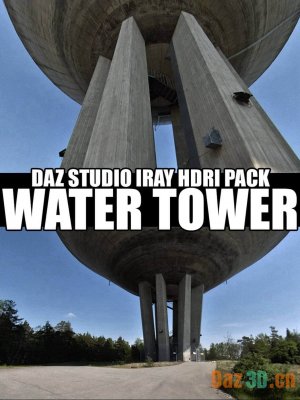 Water Tower – DAZ Studio Iray HDRI Pack-水塔工作室页面