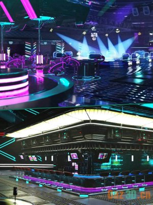 XI Futuristic Nightclub-未来派夜总会