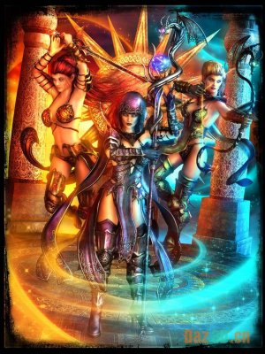 Hex Arcanum Arsenal for Genesis 8 Female and Genesis 9-创世记第8章女性和创世记第9章的巫术奥秘武器库