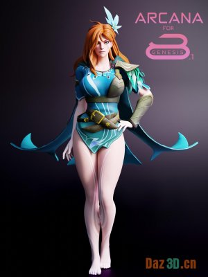 Arcana For Genesis 8 And 8.1 Female-创世纪8和81女性的奥秘