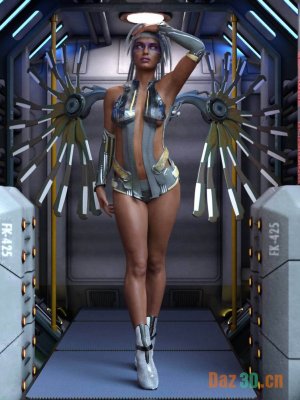 Cyberpunked Poses For Genesis 8 Female-《创世纪8》女性的网络朋克姿势
