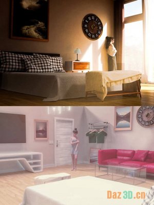 Feng Cozy Bedroom-冯舒适的卧室