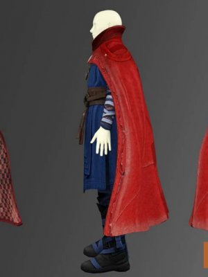 MCU – Dr. Strange Outfit for Genesis 8 Male-奇异博士创世纪8男性装备