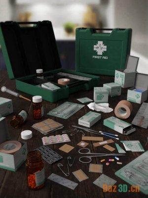 Medical Kit Props-医疗箱道具