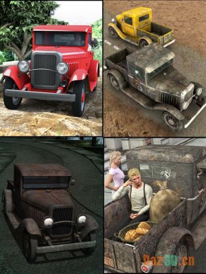 Pickup Truck 1930 & Add-ons-皮卡车1930及附件
