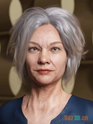 Various Age Bob Hair for Genesis 3 and 8 Female(s)-创世纪3和8女性的不同年龄波波头