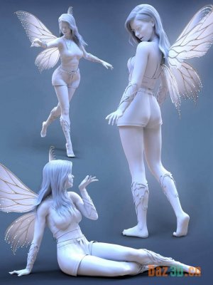 iV Fairy Magic Poses for Genesis 8 Female(s)-四仙女魔法为创世纪8女性摆姿势