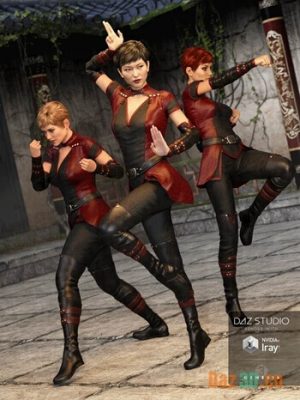 Fight Queen Poses for Genesis 3 Female(s)-战斗女王为创世纪3女性（s）摆姿势