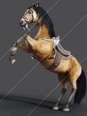 dForce Elf Style Outfit for Daz Horse 3 Texture Add-On-精灵风格装备3纹理插件