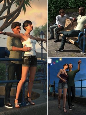 Along The Prom Poses for Genesis 8-在《创世纪8》的舞会上摆姿势