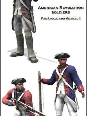 American Revolution soldiers-美国革命战士