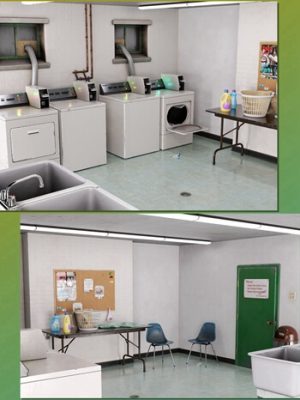 Apartment Laundry Room-公寓洗衣房