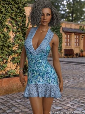 InStyle – dForce – Olivia Dress for G8F.zip-为8设计的连衣裙
