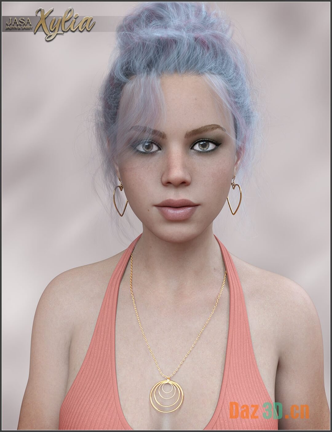 JASA Xylia for Genesis 8 and 8.1创世纪8和81的_DAZ模型网