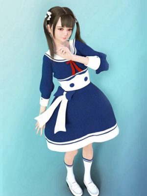 Lin dForce Clothing and Accessories for Genesis 8 Female(s)-创世纪8女性服装和配饰