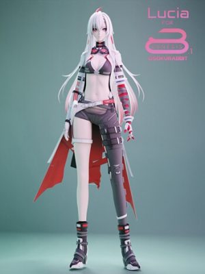 Lucia For Genesis 8 And 8.1 Female-创世纪第8章和第8.1章的露西娅女性