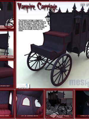 The Vampire Carriage (V1VV101-3DS)-吸血鬼马车（V1VV101-3DS）