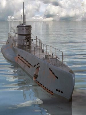 WWII German Submarine-二战德国潜艇