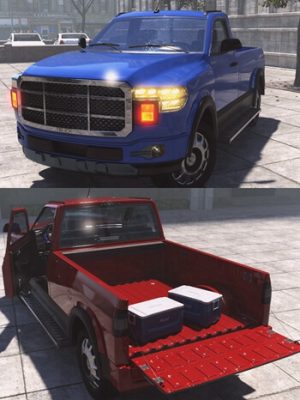 XI American Pickup Truck-美国皮卡