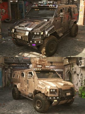 XI Armored Patrol Vehicle-十一号装甲巡逻车